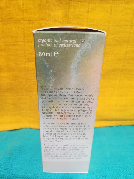 Edelstein Massageöl Farfalla - Regeneration, 80ml