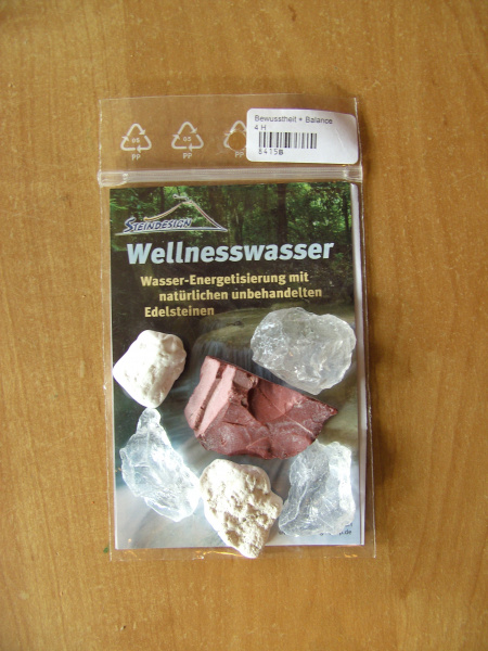 Wassersteine "Bewusstheit &Balance" Rohsteine
