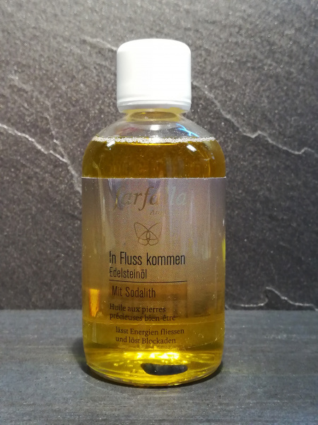 Edelstein Massageöl Farfalla - In Fluss kommen, 100ml