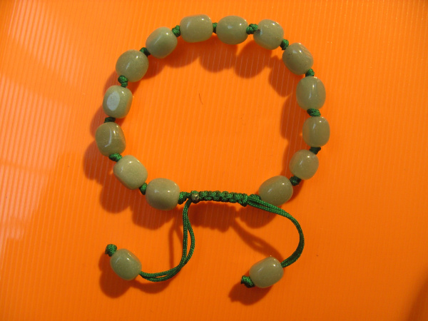 Shamballa Style Armband, Aventurin grün