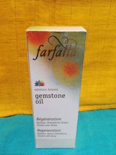 Edelstein Massageöl Farfalla - Regeneration, 80ml